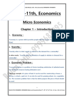 Chapter - Introduction (Micro Economics)