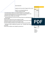 Tabular Analysis