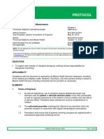 Clozapine Initiation and Maintenance