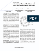 14 - Calculation of The Internal Thermal Resistance and Ampacity of 3-Core Unscreened Cables With Fillers