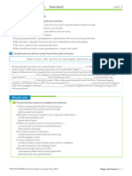 Shape The Future 1 - Vocabulary Practice Standard - Unit 3 - Without Answers