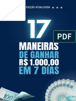 17 Maneiras de Ganhar 1000 Reais em 7 Dias