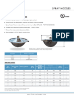Foam Spray Nozzle Ul Listed