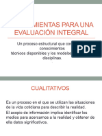 Herramientas para Una Evaluación Integral