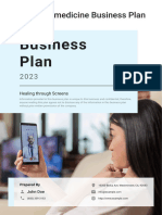 Telemedicine Business Plan Example