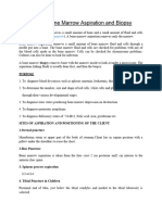 Bone Marrow Aspiration Notes On Bone Marrow