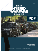 India's Hybrid Warfare in Kashmir Jan 2024