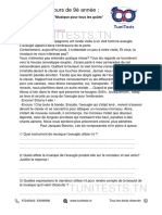 Tunitests - TN: Révision Concours de 9è Année