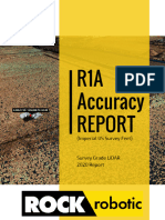 ROCK R1A LiDAR Accuracy Report (US Survey Feet)