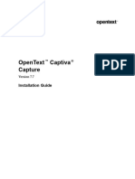 OpenText Captiva Capture 7.7 Installation Guide