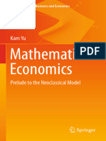 Mathematical Economics: Kam Yu