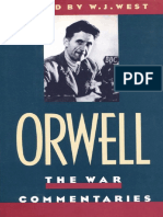 Orwell, George - War Commentaries (Pantheon, 1985)