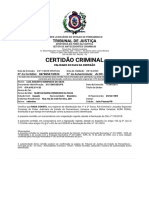 Antecedentes Criminais Estadual