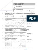 Math Polynomials Assignment 1 1