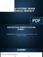 Pertemuan 4 Simple Future and Perfect