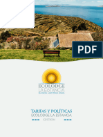 Politicas - y - Tarifario - Ecolodge - La - Estancia - 2024