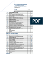 Itemizado y Cubicaciones Referenciales Pavimentación Vía Estructurante Sitios R3a y RM4a