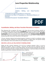 STruture and Properties of Polymers