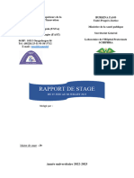 Rapport de Stage