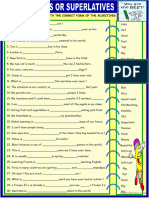 Comparatives or Superlatives With KEY