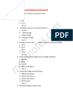 Bridge Engineering Interview Questions Answers