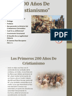 200 Años Del Cristianismo