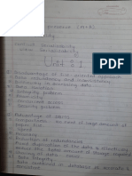 Database Management System Notes