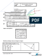 Trigonométrie 2009 2010 (Abdessatar El Faleh)