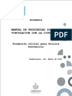 Proximidad Social y Vinculacion Con La Cuidadania