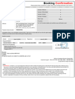 Confirmation For Booking ID # 369692761 Check-In June 19 2019