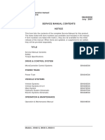 Doosan b40x-5, b45x-5, b50x-5 Lift Truck Service Repair Manual