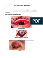 Eye Disorders-8 - Orbital & Ocular Trauma