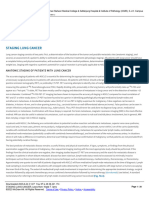 Staging Lung Cancer