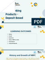 Banking and NBFC - Module 4 - NBFC Products Deposit Based