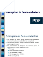 Unit 2 Absorption in Semiconductors