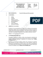 PR-1 Control de Documentos y Registros