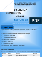 Programming Concept