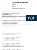 Empirical and Molecular Formala Practice With Answer - 1