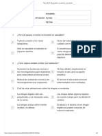 Test SdA 2. Respiración, Circulación y Excreción PDF