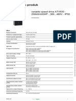 Altivar Process ATV600 - ATV630C25N4