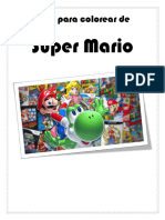 Libro para Colorear de Mario