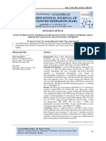 Study of Prevalence and Risk Factors of Polycystic Ovarian Syndrome Among Adolescent and Young Adults of Rama University