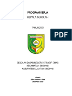 Program Kepala Sekolah SD - 2023