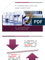 Dilución Y Ministración de Medicamentos: D.A.D.: Viviana Mendoza Pineda Hospital General La Perla