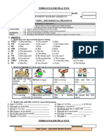 Inglés - Practice - Personal Pronouns