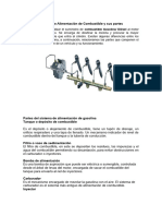 Sistema de Alimentación de Combustible y Sus Partes