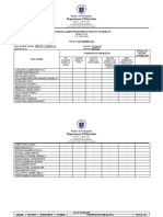 Grade 6 Contextualized Monitoring Tool On Numeracy