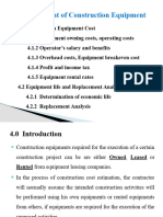 EQUIP CH-4 - Equipment Cost, Life and Replacement Analysis