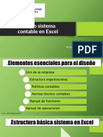 Diseño Sistema Contable en Excel