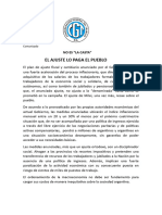 Documento CGT